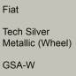 Preview: Fiat, Tech Silver Metallic (Wheel), GSA-W.